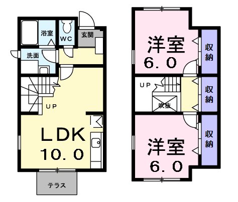イデアル　ファミーユ　Ⅱ 間取り