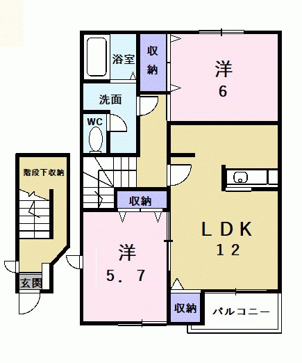 アネックス青羽 間取り