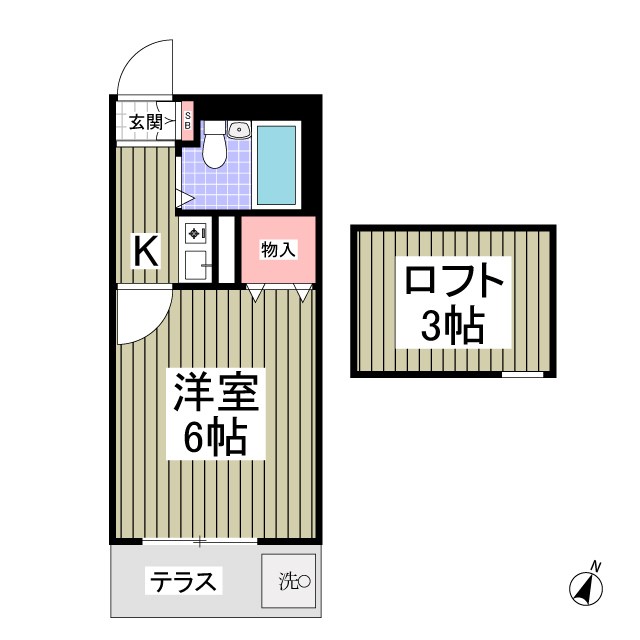 新田第13レジデンス 間取り