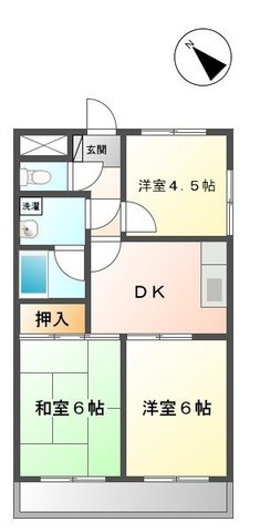 ツインズＢ 間取り