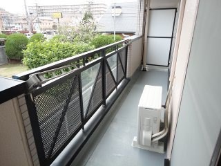 ツインズＢ ベランダ