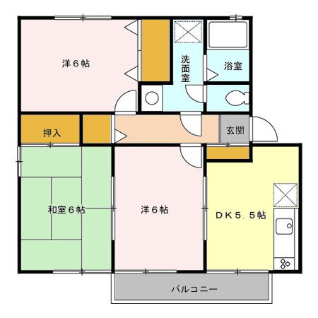 サンライトスクエアⅡ 間取り