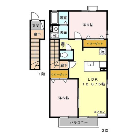 オークヒルズⅠ 間取り