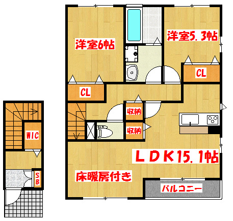 エクセレントミライ 間取り