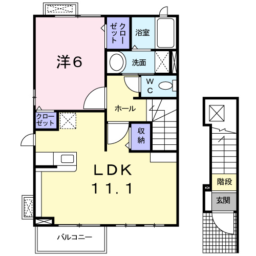 クラベールＫＭ 間取り