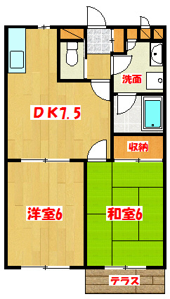 エクレールⅢ 間取り