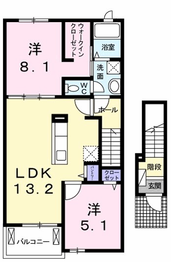 カーネミリオーネ 間取り