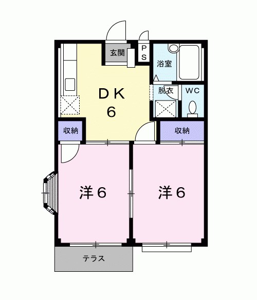 エルディムS 間取り