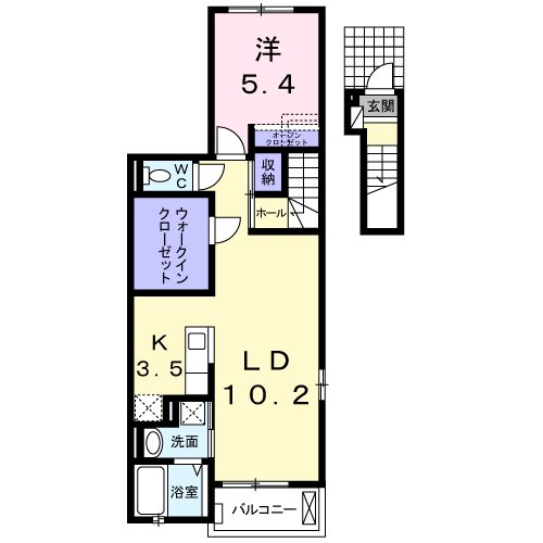 グラース・アビタシオンⅣ 間取り