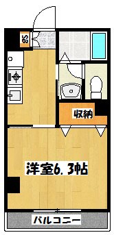 OZEKIⅡマンション 間取り
