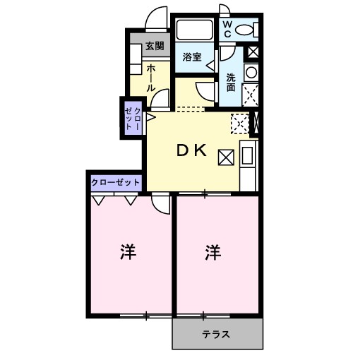 グランドール(吉川市) 間取り