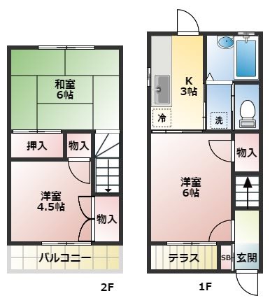 テラスヴェルデC棟 間取り