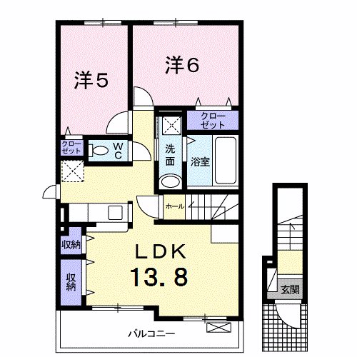 エクセレントガーデン　Ⅱ 間取り