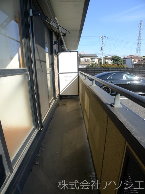 ヴィオレシャトー ベランダ