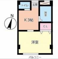 MSP.SENGENDAINISHI 間取り
