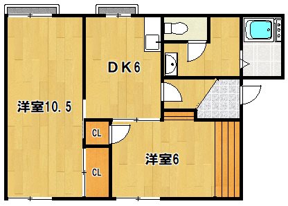 ハイムウエルシィ 間取り