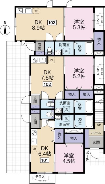 キルシュバウム 間取り