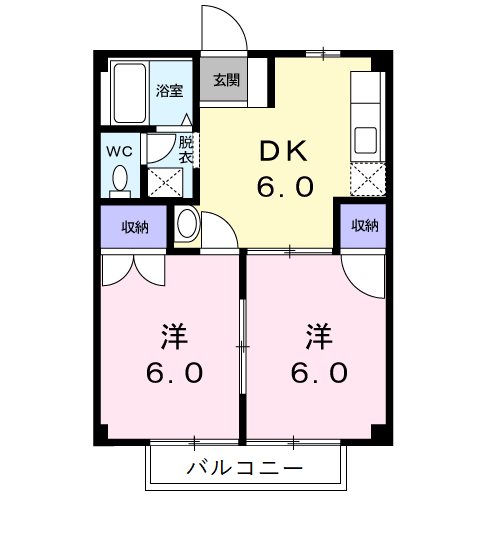 エルシティ中村 間取り