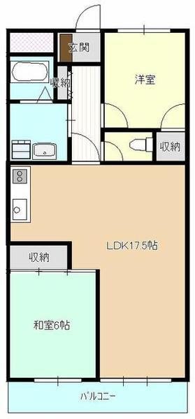 グランデージ武里 間取り