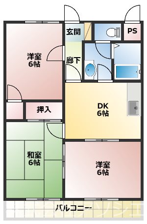 グリーンシティマンション 間取り
