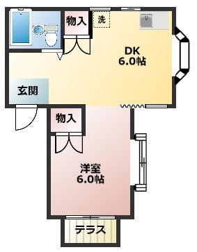 トーシンコーポ 間取り