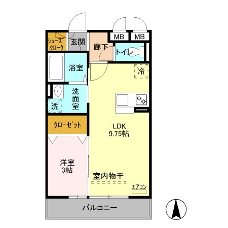 イースト・コート 間取り