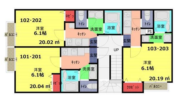 ヴィラート武里 間取り