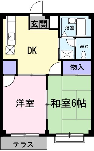 エルディム藤ニュータウン2 間取り