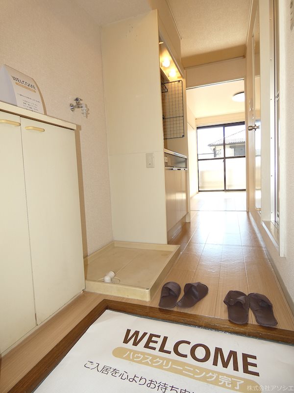 アティアス春日部 玄関