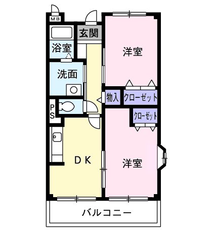 アンソレイエ瀬崎 間取り