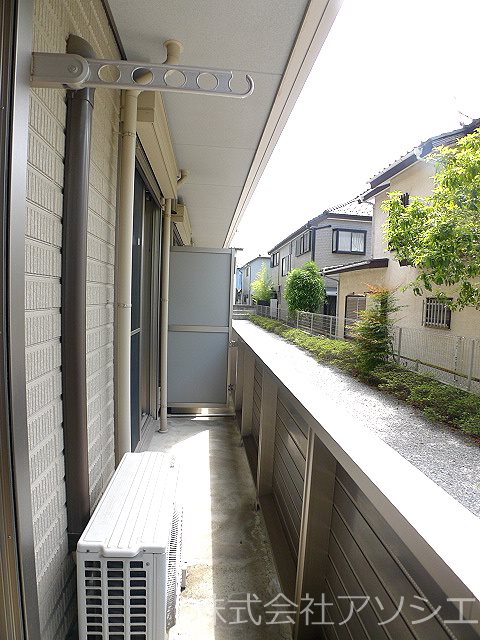 Well　Fields ベランダ