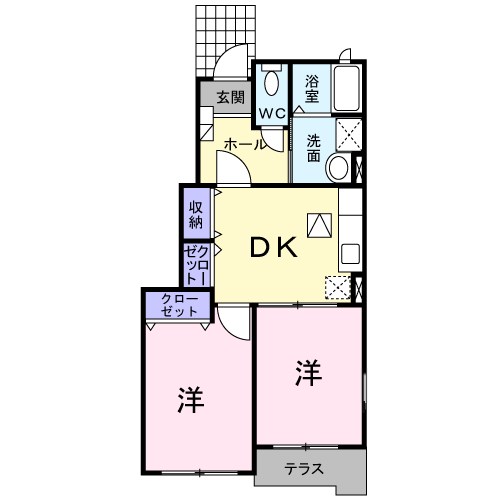 アルカディアⅥ 間取り
