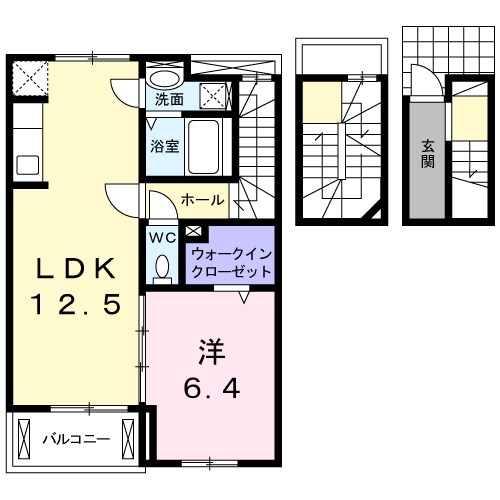 イセソラージュ　D 間取り