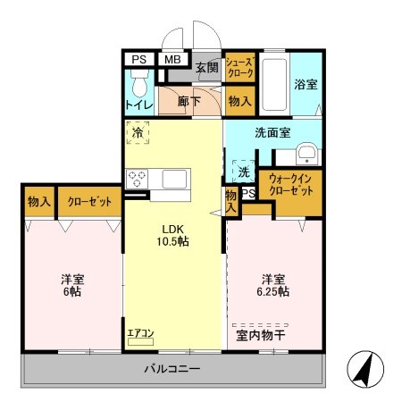 ディアレイク 間取り