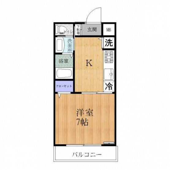 ファルコ内藤 間取り