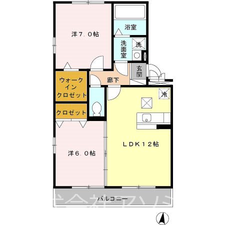 シャルマンコート 間取り