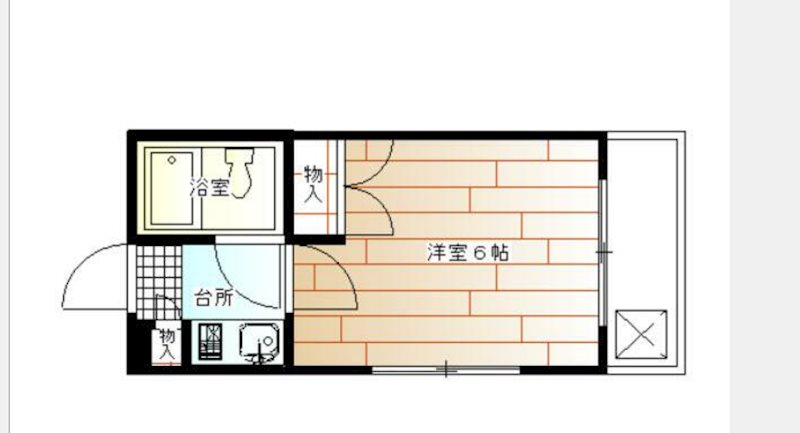 ジュネパレス蒲生第03 間取り
