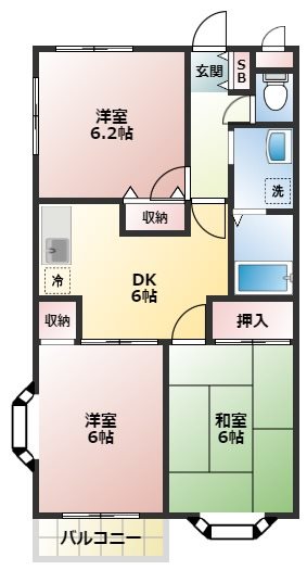 第2ピースフルハウス 間取り