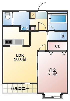 シャテーヌ春日部 間取り
