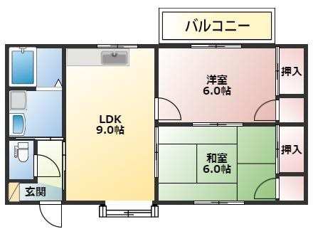 シャトー２番館 間取り