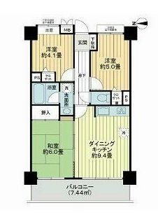 ライオンズマンション吉川駅前 間取り
