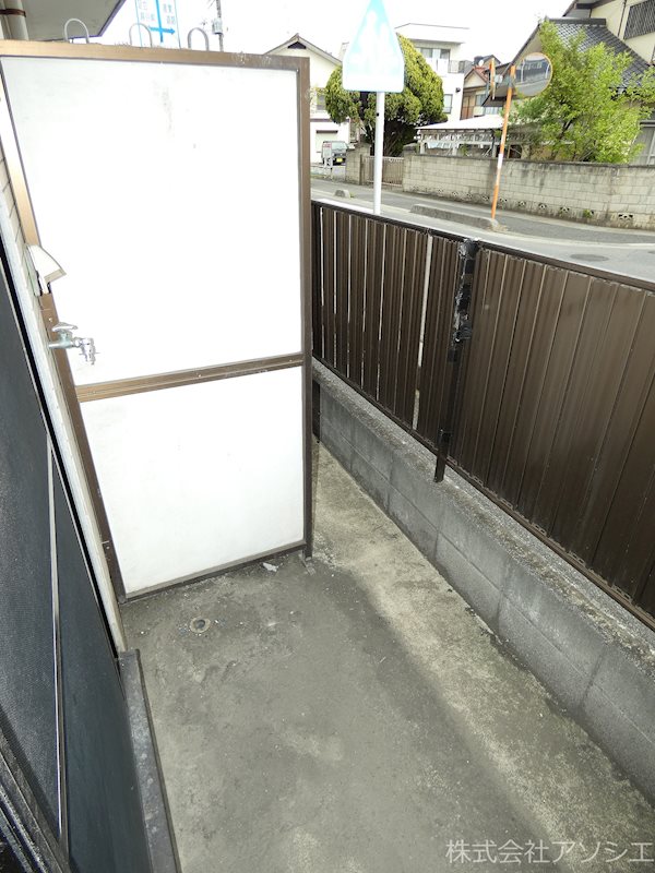 シャルマン新田 ベランダ