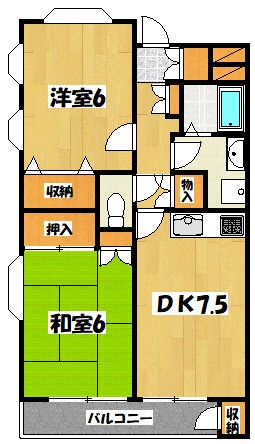 セントピアプラザB棟 間取り