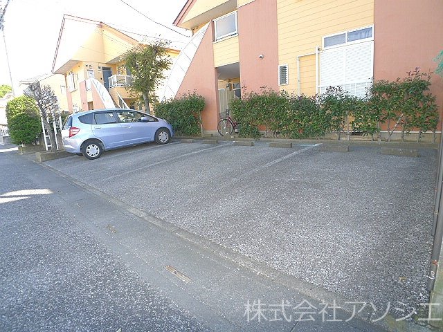 染谷ケンネルハイツA 駐車場