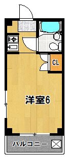 パインパレス八幡 間取り