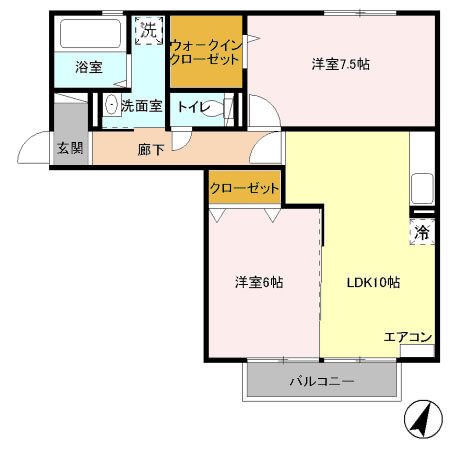 ピラタス　Ⅶ 間取り