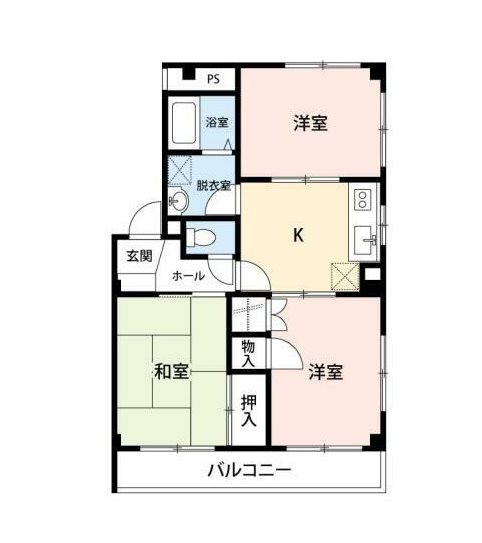 セルアーモスナダⅠ 間取り