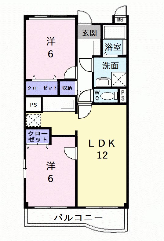 メゾンブライト 間取り