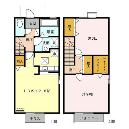 トマトハイツ　三番館 間取り