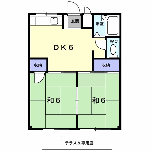 テイショウハイツ 間取り